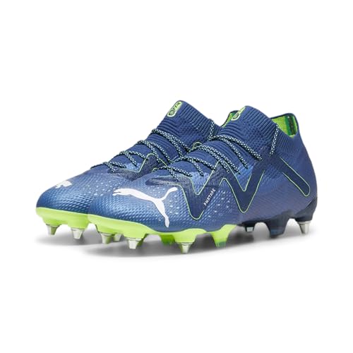 PUMA Unisex Future Ultimate Mxsg Leichtathletik-Schuh, Mehrfarbig (Persian Blue White Pro Green), 40 EU von PUMA