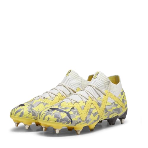 PUMA Unisex Future Ultimate Mxsg Leichtathletik-Schuh, Grau (Sedate Gray Asphalt Yellow Blaze), 40.5 EU von PUMA