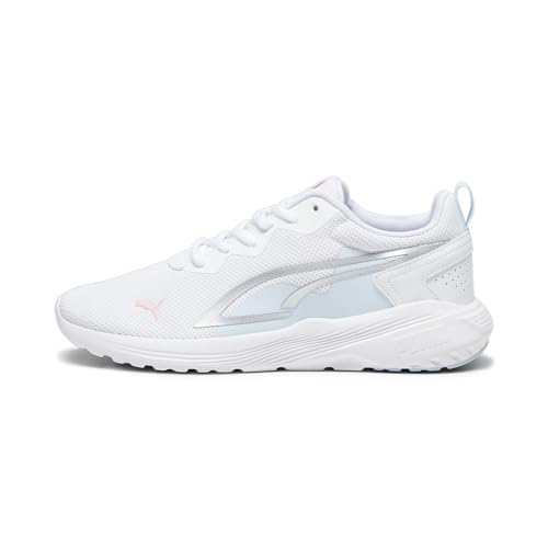 PUMA Unisex Ganztägig aktiv Sneaker, White Silver ICY Blue, 41 EU von PUMA