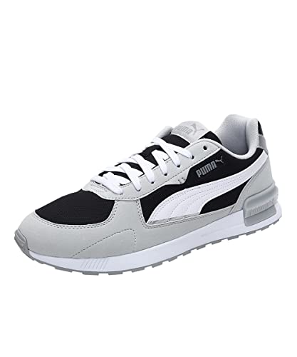 PUMA Unisex Graviton Sneaker, Black White-Gray Violet-Quarry, 40.5 EU von PUMA