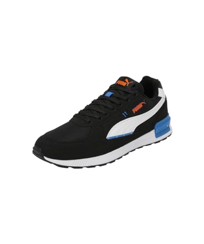 Puma Unisex Adults Graviton Sneakers, Puma Black-Puma White-Puma Team Royal-Rickie Orange, 37 EU von PUMA