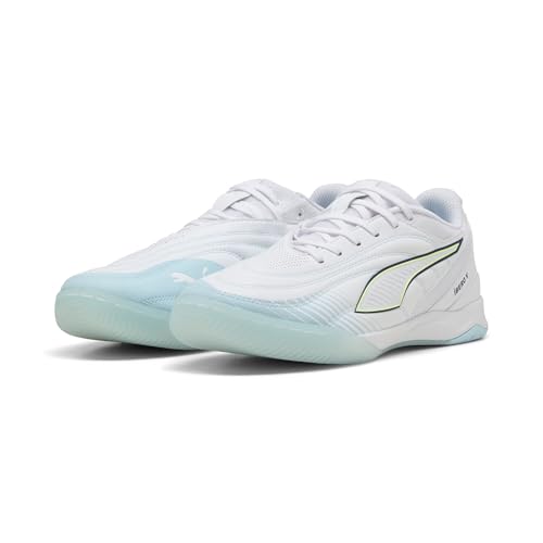 PUMA Unisex Ibero V Fussballschuh, White Aqua Fizzy Light Sea Glass, 42.5 EU PUMA Unisex Ibero V Fussballschuh, White Aqua Fizzy Light Sea Glass, 42.5 EU von PUMA