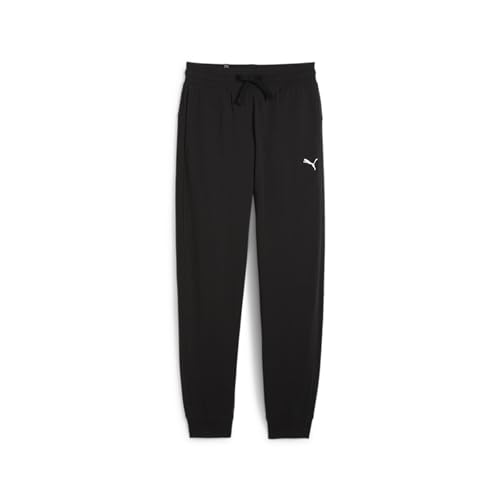 PUMA Unisex Ihre Hose mit hoher Taille Strickhose, Schwarz, L von PUMA