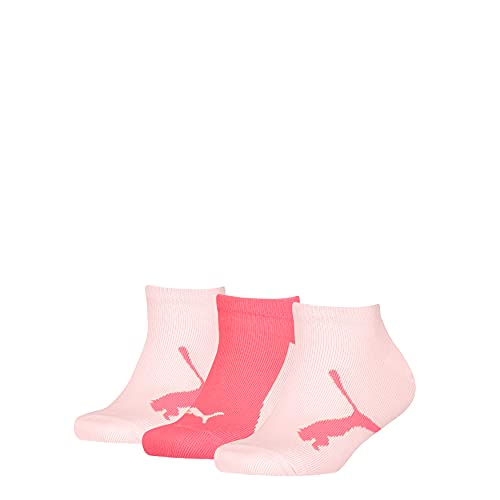 PUMA Unisex Kids Boy's Basic with a Twist Sneaker Sock, pink Combo, 39/42 von PUMA