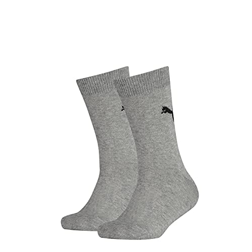 Puma Kinder Classic Socken, Grau, 23/26 (2er Pack) von PUMA