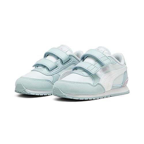 PUMA Unisex Kinder St Runner V3 Nl V Inf Turnschuhe, Dewdrop Puma White Turquoise Surf Grape Mist, 20 EU von PUMA