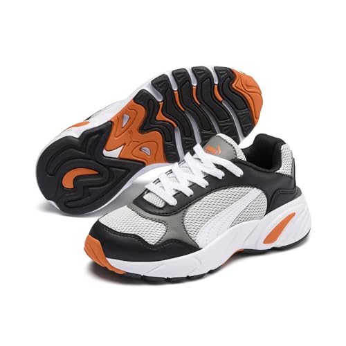 Puma Cell Viper Tech Ps Sneaker, Grau (High Rise-Jaffa Orange 01), 28 EU von PUMA