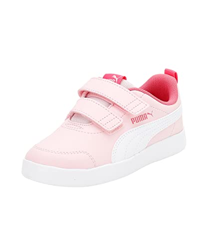 PUMA Unisex Kinder Courtflex V2 V Ps Turnschuhe, Almond Blossom Puma White, 33 EU von PUMA