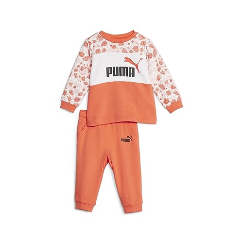 PUMA Unisex Kinder ESS Mix Mtch Infants Jogger Tr Jogginganzug, Heiße Hitze, 92 von PUMA