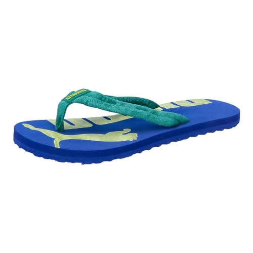 PUMA Unisex Kinder Epic Flip V2 Jr Flip-Flops, Sparkling Green Cobalt Glaze Lime Sheen, 35 EU von PUMA