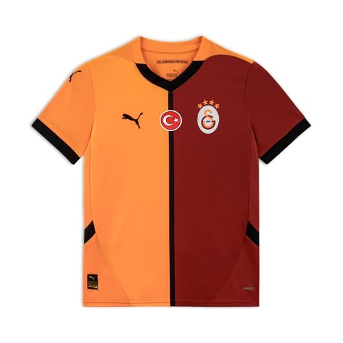 PUMA Unisex Kinder GSK Home Jrsy Replica Jr WOS Polohemd, Red Rhythm-Intense Orange, 7-8 Jahre PUMA Unisex Kinder GSK Home Jrsy Replica Jr WOS Polohemd, Red Rhythm-Intense Orange, 7-8 Jahre von PUMA