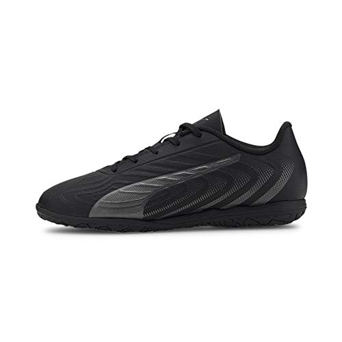 PUMA Unisex-Kinder One 20.4 It Jr Fußballschuhe, Schwarz Blackasphalt 02 von PUMA