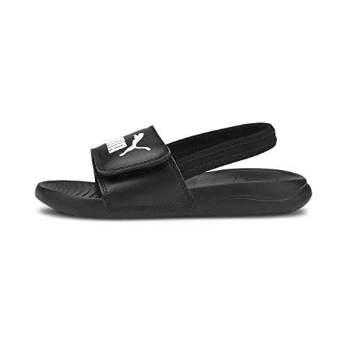 PUMA Popcat 20 Backstrap AC PS Sandal, Black White, 32 EU von PUMA