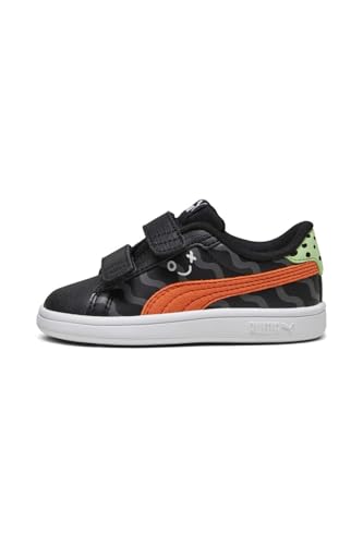PUMA Unisex Kids SMASH 3.0 L MIX MTCH V INF-PUMA BLACK-HOT HEAT-SPRING FERN-COOL DARK GRAY-PUMA WHITE von PUMA