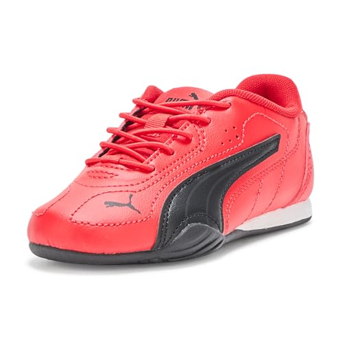 PUMA Unisex-Kinder-Sneaker mit alternativem Verschluss, For All Time Red-Black Ah25, 2.5 Little Kid von PUMA
