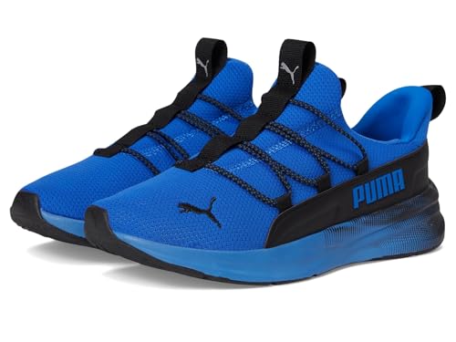 PUMA Unisex-Kinder Softride One4all Schlupfschuhe, Mountain Blue-Black Ah25, 12.5 Wide Little Kid PUMA Unisex-Kinder Softride One4all Schlupfschuhe, Mountain Blue-Black Ah25, 12.5 Wide Little Kid von PUMA