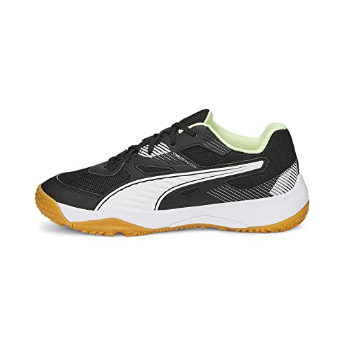 PUMA Unisex Kinder Solarflash Jr Ii Indoor-Pumps, Puma Black Puma White Fizzy Light Gum, 28 EU von PUMA