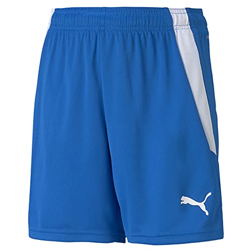 PUMA Unisex-Kinder TeamLIGA Shorts, Electric Blue Lemonade Black, X-Small von PUMA