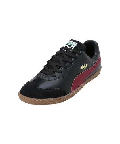 PUMA Unisex King 21 IT Fussballschuh, Black-Dark Crimson, 46 EU von PUMA