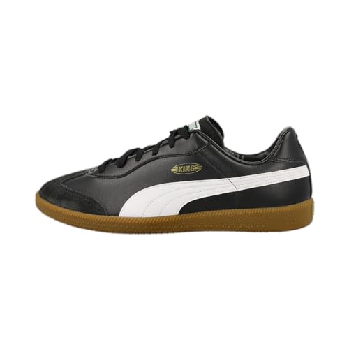 PUMA Unisex King 21 It Soccer Shoe, Black White Gum, 43 EU von PUMA