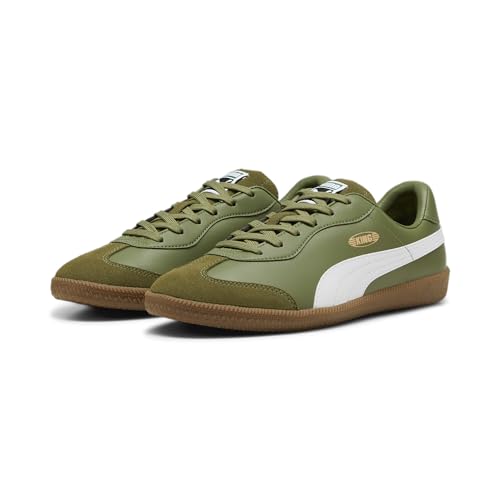 PUMA Unisex King 21 It Fußballschuhe, Olive Green Puma White, 39 EU von PUMA