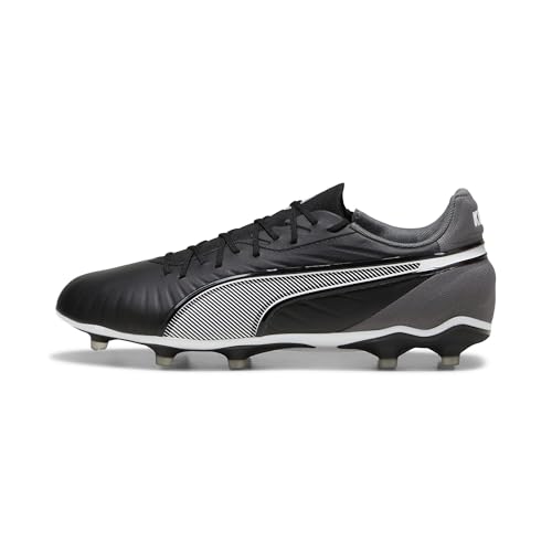 PUMA Unisex King Match FG/AG Soccer Shoe, Frosted Dew-Fizzy Apple-Gray Skies, 40 EU von PUMA