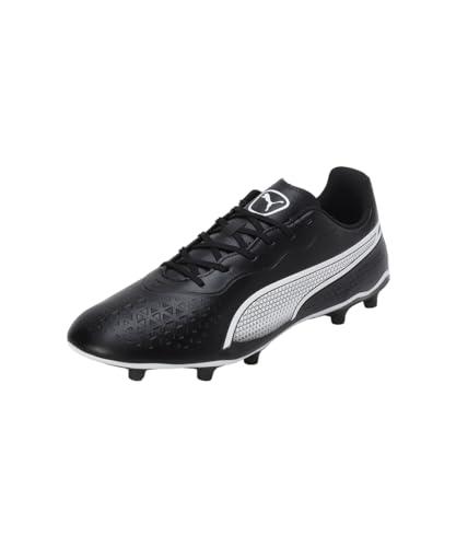 PUMA Unisex King Match Fg/Ag Fußballschuhe, Puma Black Puma White, 40 EU von PUMA