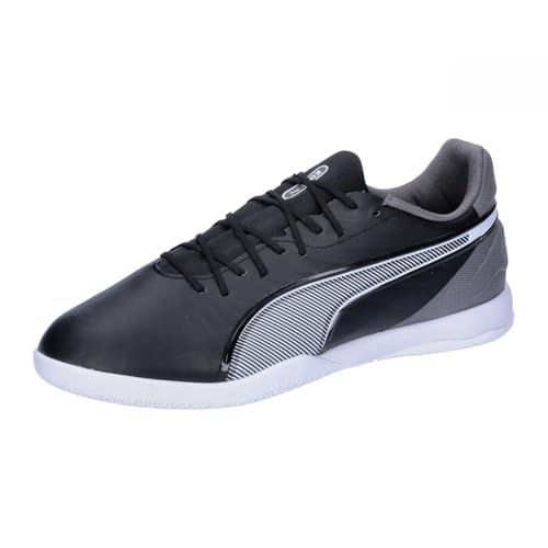 PUMA Unisex King Match IT Soccer Shoe, Black White-Cool Dark Gray, 45 EU PUMA Unisex King Match IT Soccer Shoe, Black White-Cool Dark Gray, 45 EU von PUMA