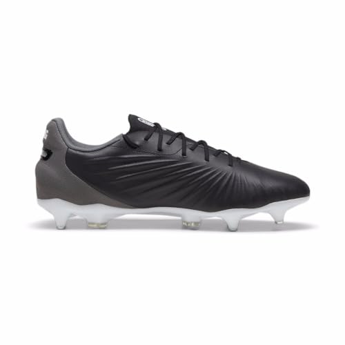 PUMA Unisex King Match MxSG Soccer Shoe, Black White-Cool Dark Gray, 43 EU von PUMA