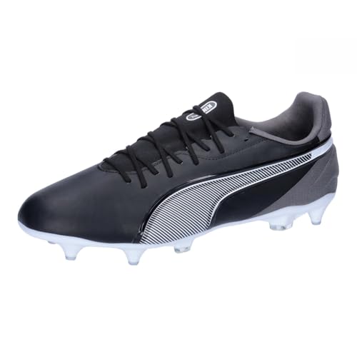 PUMA Unisex King Match MXSG Fussballschuh, Black White-COOL Dark Gray, 50 EU von PUMA