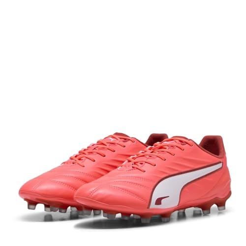 PUMA Unisex King PRO FG/AG Fussballschuh, Glowing RED White-RED FIRE, 44.5 EU von PUMA