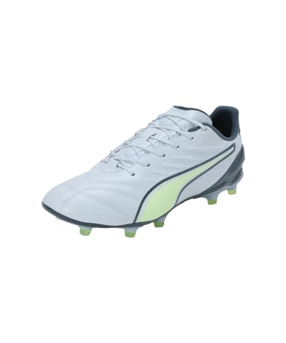 PUMA Unisex King PRO FG/AG Soccer Shoe, Frosted Dew-Fizzy Apple-Gray Skies, 44.5 EU von PUMA