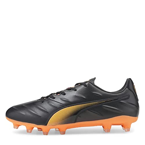 PUMA Unisex King Pro 21 FG Fussballschuh, Black-Sunblaze, 38 EU von PUMA