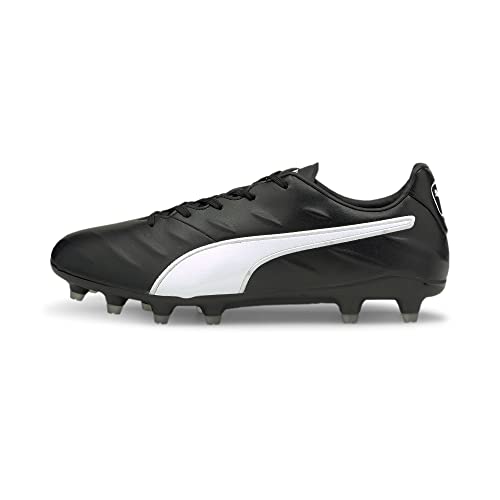 PUMA Unisex King Pro 21 FG Fußballschuh, Black White, 37 EU von PUMA