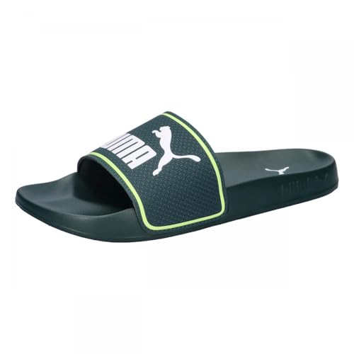 PUMA Unisex Leadcat 2.0 Schiebe-Sandalen, Green Terrain Weiß Fizzy Light von PUMA