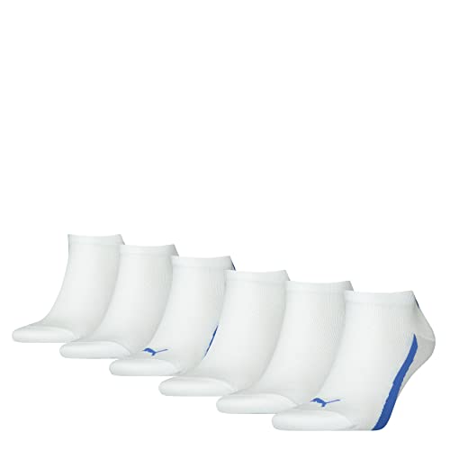 PUMA Unisex Lifestyle Sneaker 6pack Hosiery, White Combo, 43/46 von PUMA