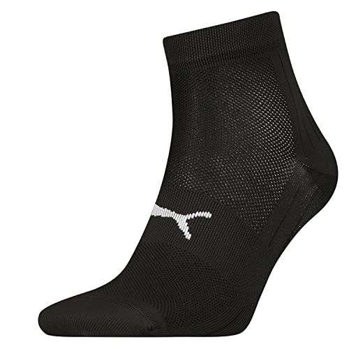 Puma Unisex Quarter Socken, Schwarz, 35/38 (2er Pack) von PUMA