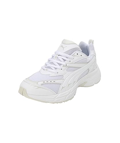 PUMA Unisex Morphic Base Leichtathletik-Schuh, Weiß, Sedate, Grau, 38.5 EU von PUMA