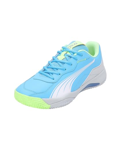 PUMA Unisex Nova Smash Tennis Shoe, Luminous Blue White Glacial Gray, 40 EU von PUMA