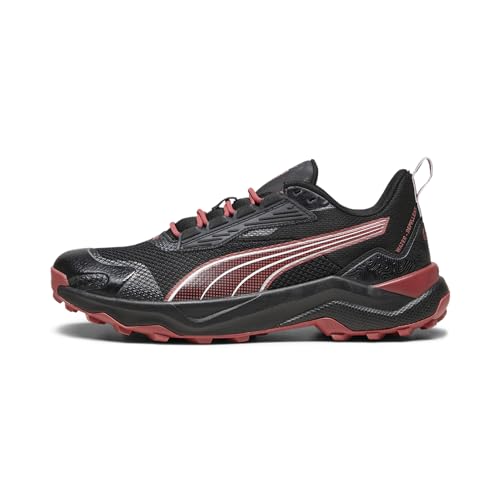 PUMA Unisex Obstruct Profoam Bold WTR Straßen-Laufschuh, Black Astro Red White, 44.5 EU von PUMA