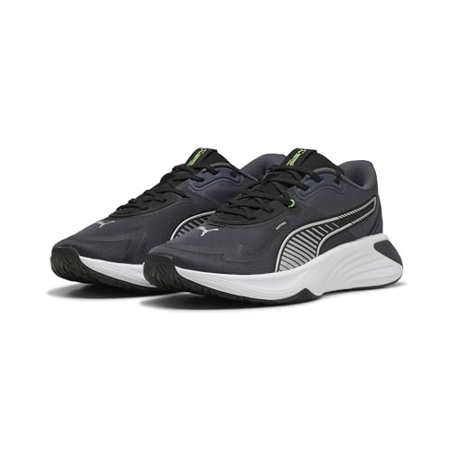 PUMA Unisex PWR HYBRID TR Crosstrainer, Galactic Gray Black-Green Glare, 40.5 EU von PUMA