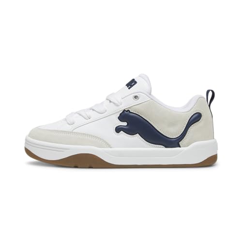 PUMA Unisex Park Lifestyle Sd Turnschuhe, Puma White Club Navy Vapor Gray, 46 EU von PUMA