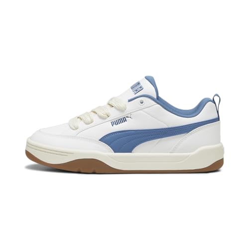 PUMA Unisex Park Lifestyle Sneaker, White-Blue Horizon-Alpine Snow, 40.5 EU von PUMA