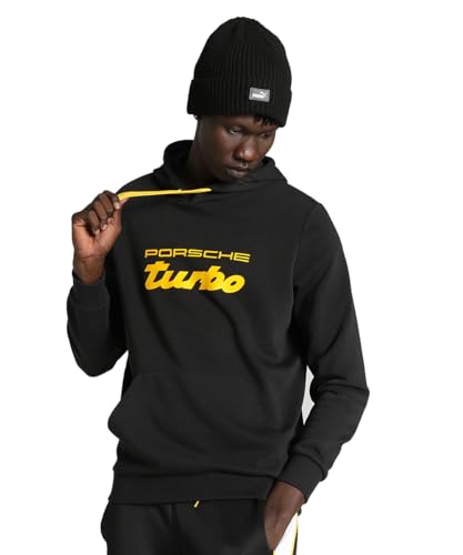 PUMA Unisex Pl ESS Hoodie Sweatshirt, schwarz, M von PUMA