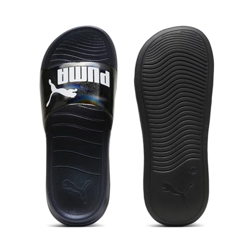 Puma Unisex Adults Popcat 20 Girlpower Slide Sandals, Puma Black-Puma White, 40.5 EU von PUMA