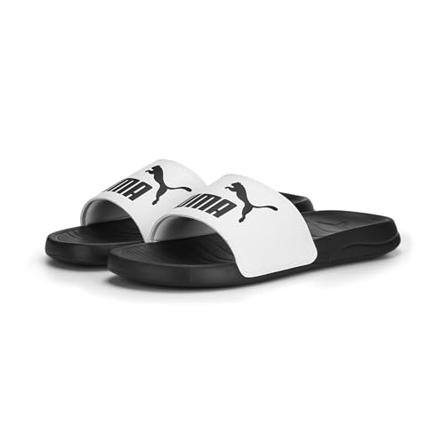 PUMA Unisex Popcat 20 Logo Power Sandal, White Black, 40.5 EU PUMA Unisex Popcat 20 Logo Power Sandal, White Black, 40.5 EU von PUMA