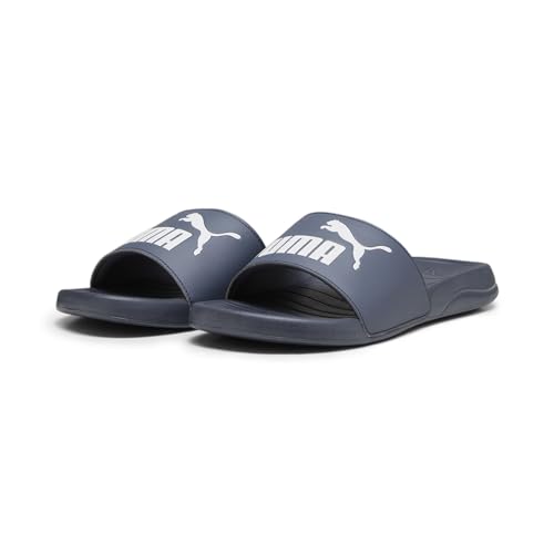 PUMA Unisex Popcat 20 Slide-Sandalen, Inky Blue Puma White, 39 EU von PUMA