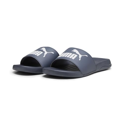 PUMA Unisex Popcat 20 Slide Sandal, Inky Blue White, 40.5 EU von PUMA