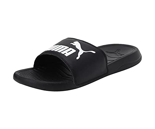 PUMA Unisex Popcat 20 Slide-Sandalen, Peacoat White, 39 EU von PUMA