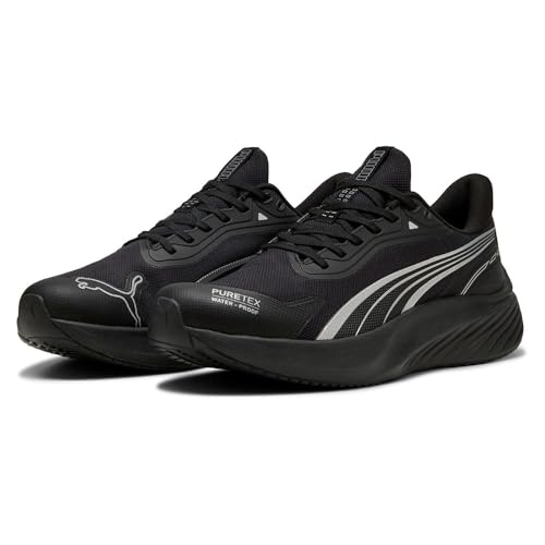 PUMA Unisex Pounce Lite PTX Straßen-Laufschuh, Schwarz Weiß von PUMA
